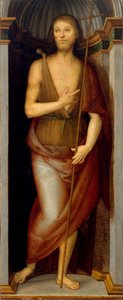 San Juan Bautista, Santa Lucía de Pietro Perugino