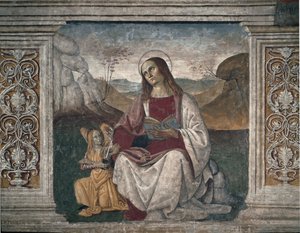 San Mateo el evangelista de Pietro Perugino