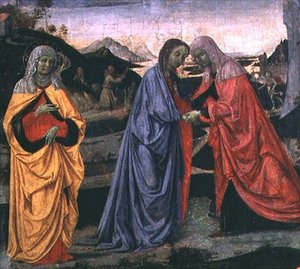 La Visitación de Pietro Perugino