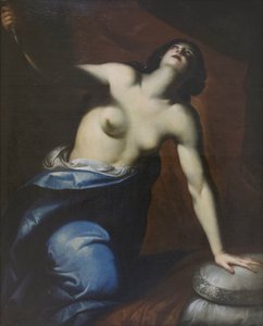 Lucrezia, c.1650-75 (óleo sobre lienzo) de Pietro Ricchi