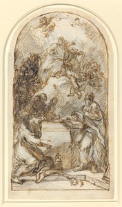 La apoteosis de San Marcos (recto y verso) de Pietro Roselli