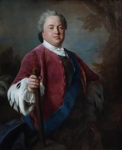 Alemán: Kurprinz Friedrich Christian von Sachsen (1722-1763) Elector Federico Cristiano de Sajonia (1722-1763) de Pietro Rotari