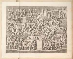 Relieves en el Arco de Septimio Severo en Roma de Pietro Sante Bartoli
