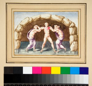 Hilas y las ninfas de Pietro Santi Bartoli