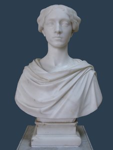 Busto de retrato de la Condesa Tatyana Stroganova, 1853 de Pietro Tenerani