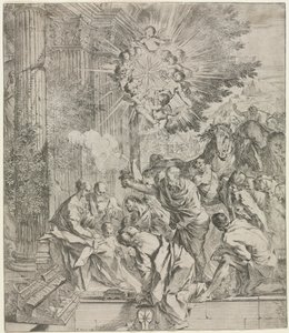 Adoration of the Magi de Pietro Testa