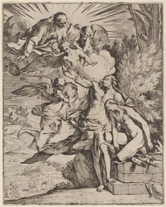 El Sacrificio de Abraham de Pietro Testa