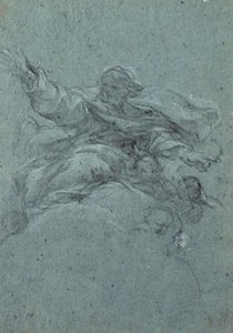 Estudio de Dios Padre de Pietro da Cortona