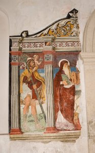 Fresco (detalle) de Pietro da Vicenza