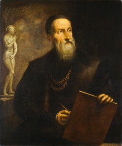Autorretrato imaginario de Tiziano de Pietro della Vecchia