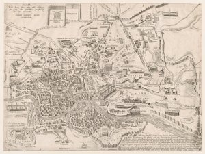 Speculum Romanae Magnificentiae: Plano de la antigua Roma de Pirro Ligorio