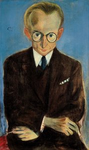Retrato de Paul Fechter de Pol Cassel