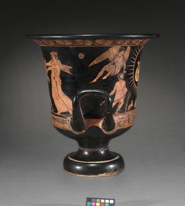 Cáliz-crátera lucana, c.400 a.C. de Policoro Painter