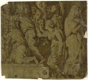 Historia de Niobe: Adoradores; Latona