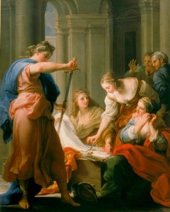 Aquiles en la corte de Licomedes