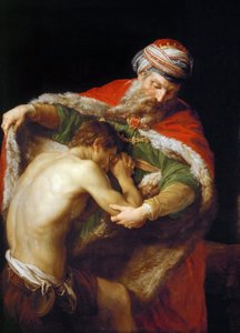 La parábola del hijo pródigo de Pompeo Girolamo Batoni