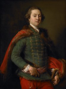 Retrato de John Woodyeare de Pompeo Girolamo Batoni