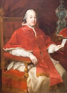 Retrato de Pío VI de Pompeo Girolamo Batoni