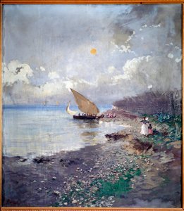 Regreso de la pesca de Pompeo Mariani