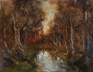 Puesta de sol de Pompeo Mariani