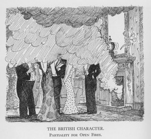 El Carácter Británico, Parcialidad por las Chimeneas Abiertas