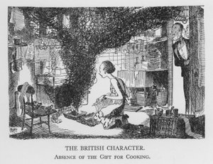 El Carácter Británico, Ausencia del Don para Cocinar