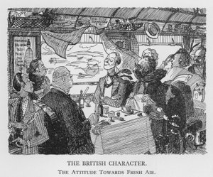 El Carácter Británico, Actitud hacia el Aire Fresco
