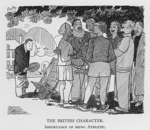 El Carácter Británico, Importancia de ser Atlético