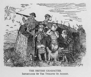 El carácter británico; Importancia del doce de agosto