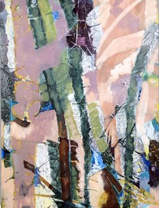 Abstracto boscoso con textura de Poonam Choudhary