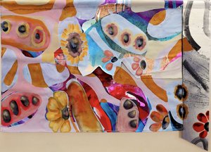 Flores abstractas llenas de colorido de Poonam Choudhary