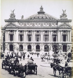 La Ópera, París, 14 de mayo de 1893 de Portuguese Photographer