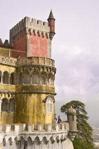 Una torre de castillo de Portuguese School