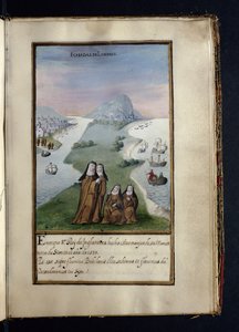 Expulsadas de Londres, de una historia de las peregrinaciones de las monjas de Syon, compilada en Lisboa a principios del siglo XVII de Portuguese School