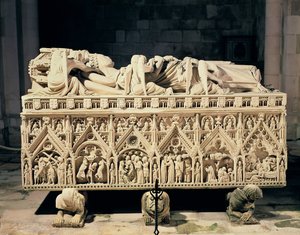 La Tumba de Inés de Castro (d.1355) de Portuguese School