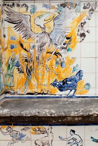 Banco de azulejos