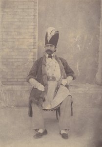 Naser al-Din Shah, ca. 1855-58 de Possibly by Luigi Pesce.