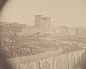 [Vista de Kermanshah, Capital del Kurdistán], 1840s-60s
