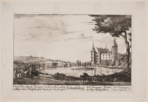 La llegada de Frederik V al Castillo de Skanderborg de Poul Isac Grønvold