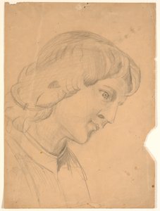 Cabeza. Estudio para ángel de Poul S. Christiansen