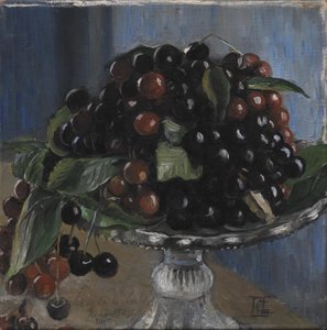 Cerezas en un frutero. Civitá d