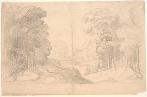 Paisaje con árboles de Poul S. Christiansen