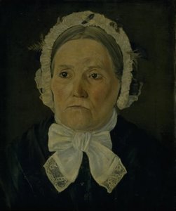 Maren Kirstine Poulsen, de soltera Johansdatter, madre del artista de Poul S. Christiansen