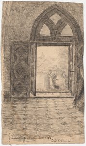 El vestíbulo de armas en la iglesia de Karise de Poul S. Christiansen