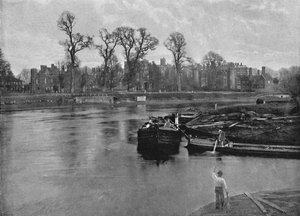Palacio de Hampton Court, c1896 de Poulton and Co