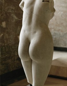 Afrodita de Knidos, réplica antigua de un original de Praxíteles ... de Praxiteles (after)