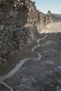 Restos de las murallas de la ciudad, Periodo Postclásico Tardío