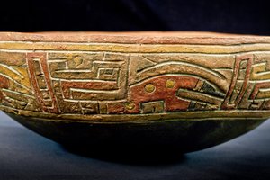 Taza / Paracas cultura (terracota)
