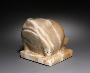 Estatua de Heqat, la diosa rana, c.2950 a.C.