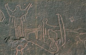 Figuras humanas y animales